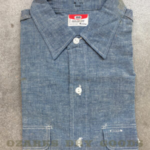 1960’s BIG MAC Chambray Work Shirt NOS